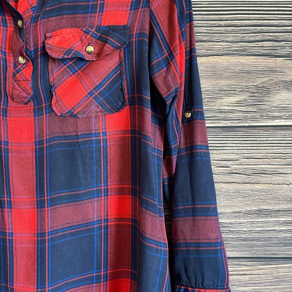 Tinsel Flannel Top - Picture 6 of 9